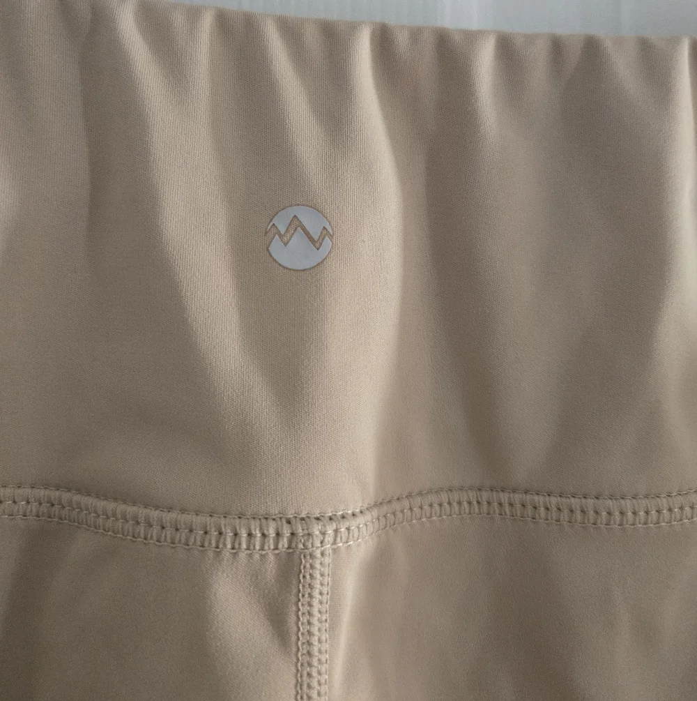 Tan Willit XL Athletic Leggings With Pockets